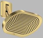 Hansgrohe Dus fix 370x220, 2jet, cu brat de dus reglabil, auriu lucios (Polished Gold Optic), Axor ShowerSphere 39745990 39745990 (39745990)