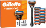 Gillette Fusion5 férfi borotva 12 db borotvabetéttel