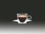  Espresszos csésze rozsdamentes aljjal, duplafalú, 6, 5cl, 2db-os szett, "Thermo (KHPU143)