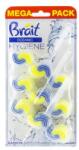  WC tisztító blokk, 2 fázisú, 3x45 g, "Brait Hygiene and fresh", óceán (KHT1047) - webpapir