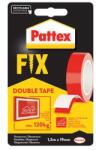 HENKEL Ragasztószalag, kétoldalas, 19 mm x 1, 5 m, HENKEL "Pattex Fix 120 kg", piros (IH1486524) - webpapir