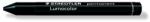 STAEDTLER Jelölőkréta, mindenre író, vízálló (omnigraph), STAEDTLER "Lumocolor 236", fekete (TS2369)