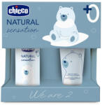 Chicco Natural Sensation We Are Two Ajándék Kozmetikai Szett Újszülött Kortól - Teljes Körű Babaápoláshoz Praktikus Ajándékcsomag