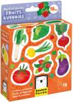 BANANA PANDA Primul meu puzzle, Banana Panda, Fructe si Legume, 38 piese (N00049344_001w) Puzzle
