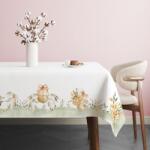 Lenjerii Deosebite Fata de masa bumbac 100% cu flori pastelate, 140x320cm, Londy Fata de masa