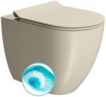 SAPHO Gsi Pura álló WC 36x55 cm Swirlflush öblítéssel és DualGlaze bevonattal, matt kréta 889008 (889008)