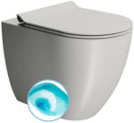 SAPHO Gsi Pura álló WC 36x55 cm Swirlflush öblítéssel és DualGlaze bevonattal, matt cement 889017 (889017)