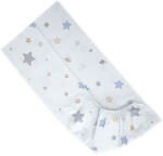Lorelli gumis lepedő 70x140 + 15cm - Bear with Swing Blue - aprotalpak