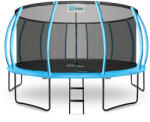 INLEA ULTIMATE Jump Trambulin belső védőhálóval 500 cm - világoskék (IN01-0025) - inlea