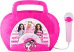 eKids Boombox Hangszóró Mikrofon Karaoke 2in1 Barbie eKids Led Zenei játék (BE-115.11Mv22)