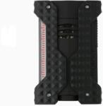 S.T. Dupont Windproof Jet Noir fekete szélálló szúrólángos öngyújtó (W21323)
