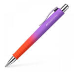 Faber-Castell Pix Cu Mecanism Flow Violet-portocaliu Poly Ball Xb Faber-castell (fc241133)