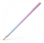 Faber-Castell Creion Grafit B Triunghiular Flow Roz-bleu Faber-castell (fc118402)