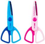 Deli Foarfeca copii, cu model, 13.5 cm, DELI Zig-Zag (DLED60001)