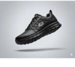 Skechers Work Relaxed Fit Sure Track - Erath női munkacipő OB E FO SRC - 76576EC (76576EC38)