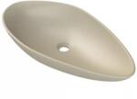 CeraStyle Olive Matt Bézs 75x38 cm pultra ültethető mosdó