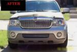 US 2003-2004 Lincoln Navigator- krómozott grillrács