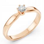 ESSYA 585 Arany Gyűrű Gyémánttal 0, 2 Ct Lab Essya (101-10040(3.7)-585-LAB-RED)