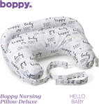 Chicco Perna alaptare Chicco Boppy Deluxe, Hello Baby, 0luni+ (7991263-8)