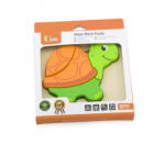 Viga Toys Puzzle din lemn - broscuta testoasa, Viga (59933)