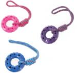 Indecor Jucărie pentru câine din plastic rezistent și frânghie 51 cm (3 variante)