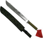 DEPOX Sabie de vanatoare DEPOX®, Samurai Blade, maner textil, 67 cm, teaca cadou (0711)