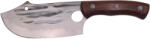 DEPOX Cutitul bucatarului DEPOX®, lucrat manual, Spiritual Blade, 27.5 cm, otel inoxidabil, 300 g, maro (0726)