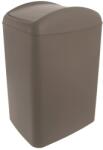 Orion Coș de gunoi Waste cu capac rabatabil 40 l, maro Cos de gunoi