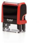 TRODAT Печат, TRODAT "Printy 4912", червен корпус с черна подложка 4912P (4912P)