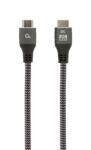 Gembird CCB-HDMI8K-3M Ултра високоскоростен HDMI кабел с Ethernet 8K Select Plus Series 3 м сив (CCB-HDMI8K-3M)