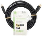 Nedis CVGL34060BK50 ultra HD HDMI кабел, HDMI щепсел - щепсел, 4K60Hz, ARC, 18 Gbps, позлатени конектори, дължина 5 м (CVGL34060BK50)