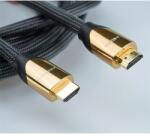 Roline Кабел HDMI 2.0 HDMI - HDMI High Speed Ethernet, Premium, 4K60Hz, M/M, 1 м, черен 11.04. 5801-10 (11.04.5801-10)