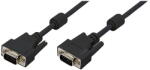 LogiLink Кабел Logilink VGA, HD15/M HD15/M, 1080p, 2x феритен, 10 м