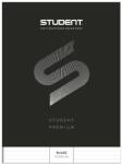 ICO Тетрадка с линийка ICO Student Black Premium A/4 32 страници 7500107005 (7500107005)