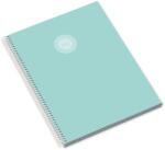Ambar Moonflower Campus Pastel A5 80 страници кариран тефтер със спирала 27318937 (27318937)