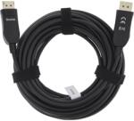 InLine Кабел InLine DisplayPort 8K4K AOC кабел, черен - 25 м 17225I (17225I)