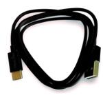 BlackBird Type-C USB кабел за данни 1 м, черен (фабрично покритие) BH996 BLACK (BH996 BLACK)
