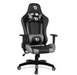 Delight Bemada BMD1106GY Геймърски стол черен/сив (BMD1106GY)