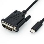 Roline Адаптер USB C 3.2 Gen 2 - DVI, M/M, 2 м 11.04. 5831-10 (11.04.5831-10)