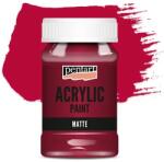 Pentart matt akrilfesték, 100 ml - vörösbor