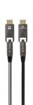 Gembird CCAP-HDMIDD-AOC-10M Активен оптичен AOC високоскоростен HDMI D-A кабел с Ethernet AOC Premium Series 10 m черен (CCAP-HDMIDD-AOC-10M)