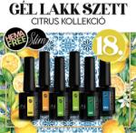 Mystic Nails Gél lakk Szett 18 - Citrus (HEMA-free) - 6 db x 6ml