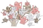  Stropitori lemn color pentru aranjamente florale set 18 buc (45041)