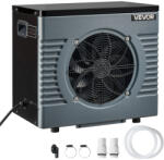VEVOR Elektromos medence hőszivattyú 4160W fűtésre és hűtésre 8-15 m³ medencékhez, csendes működéssel (MEDENCE_FUTES_VHXG001V2)