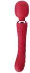 Mokko Toys Vibrator Great Wand, Red, 10+10 Moduri Vibratii, 24.6 cm Vibrator