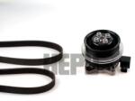 HEPU Pompa apa + Set curea transmisie cu caneluri HEPU PK06700 (PK06700)