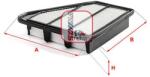 SOFIMA Filtru aer SOFIMA S 3C39 A (S 3C39 A) - fixbox