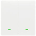 SmartWise Intrerupator de perete RF cu buton fizic (alb) SmartWise B2W LN eWeLink smart WiFi