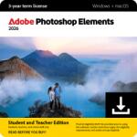 Adobe Photoshop Elements 2026 - EDUGOV Gouvernment (GOV) 100+ User (30012480CC04A12)