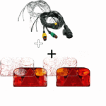 Fristom Pachet iluminare remorca FT-088 , triple + cablaj 7m, 13Pini (FT-088 BAJONET + VI-070-055)